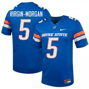 Royal Jayden Virgin-Morgan #5 Broncos Jersey | Men University Football Top-Tier Embroidery 53964940