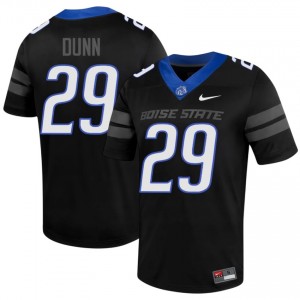 Lincoln Dunn #29 Boise State Jersey | Elite Thread Black University Football Men Stitch 51326224