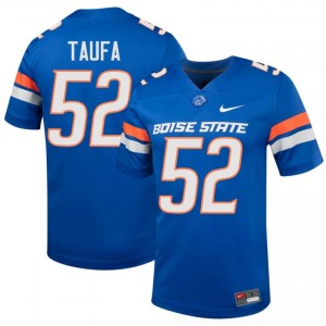 Royal Stewart Taufa #52 BSU Broncos Jersey | Men College Football Pro-Grade Embroidery 73300745