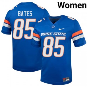 John Bates #85 Boise State Jersey | Gameday Royal College Football Women Embroidery 47581015