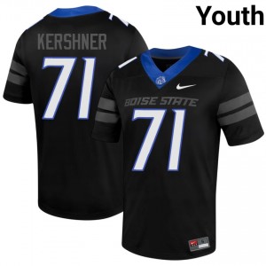 Broncos Ashton Kershner #71 Black Jersey | Premium Swen NCAA Football Youth Apparel 68008300
