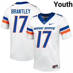 Logan Brantley #17 Broncos Jersey | Gameday White College Football Youth Stitched 86581436